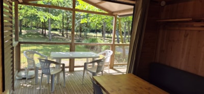 CHALET MOREA 2 bedroom - 25 m2 + terrace