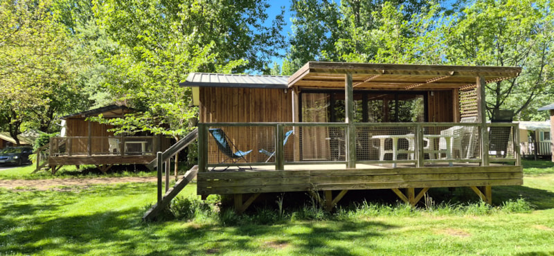 CHALET PORTLAND 3 slaapkamers - 35 m2 + terras