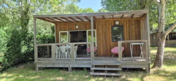 Mietunterkunft - Chalet Cannelle 2 Zimmer - 26 M2 + Terrasse - Camping Le Montet d'Oléron
