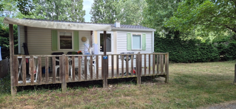 MOBIL-HOME SUPER MERCURE 2 slaapkamers - 29 m² + terras