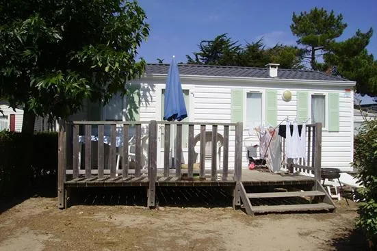 Camping Acapulco/ Mh 2 Chambres Budget Terrasse Bois Non Couverte 21-25M²