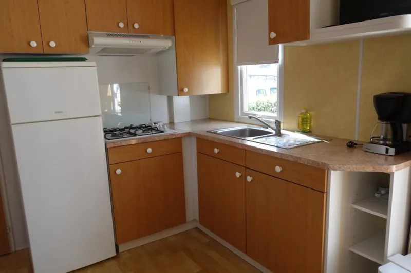 Camping Acapulco/ Mh 2 Chambres Budget Terrasse Bois Non Couverte 21-25M²