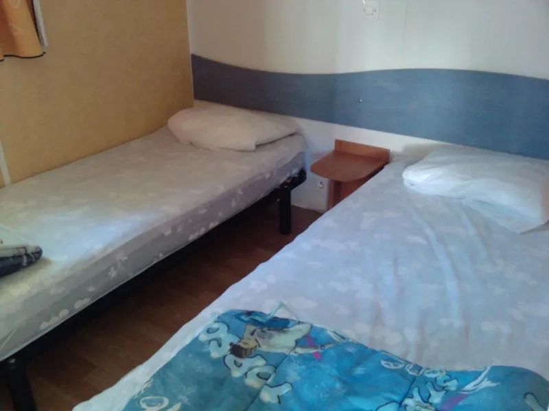 Camping Acapulco Mh 3 Chambres Budget (Mobil-Home De +12Ans) Terrasse Bois Non Couverte  30M²
