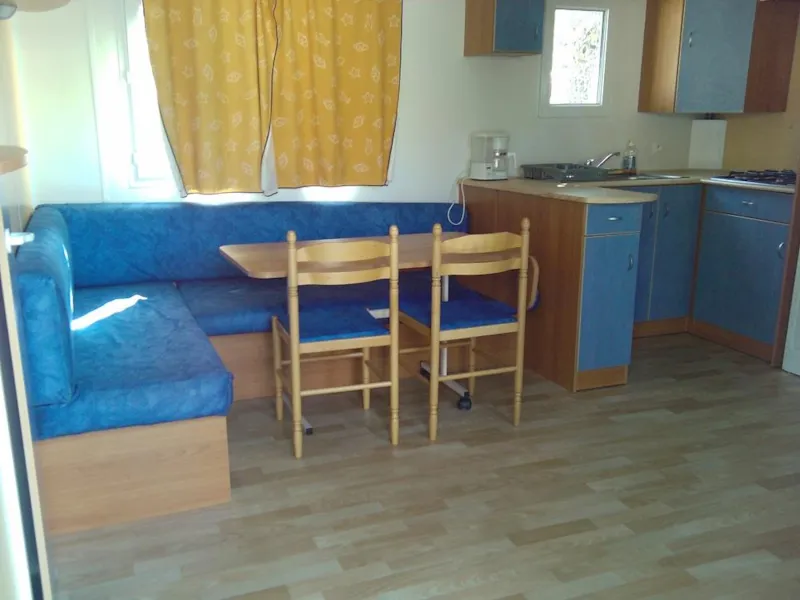 Camping Acapulco Mh 3 Chambres Budget (Mobil-Home De +12Ans) Terrasse Bois Non Couverte  30M²