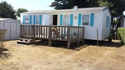 Camping Acapulco Mh 3 Chambres Budget (Mobil-Home De +12Ans) Terrasse Bois Non Couverte  30M²