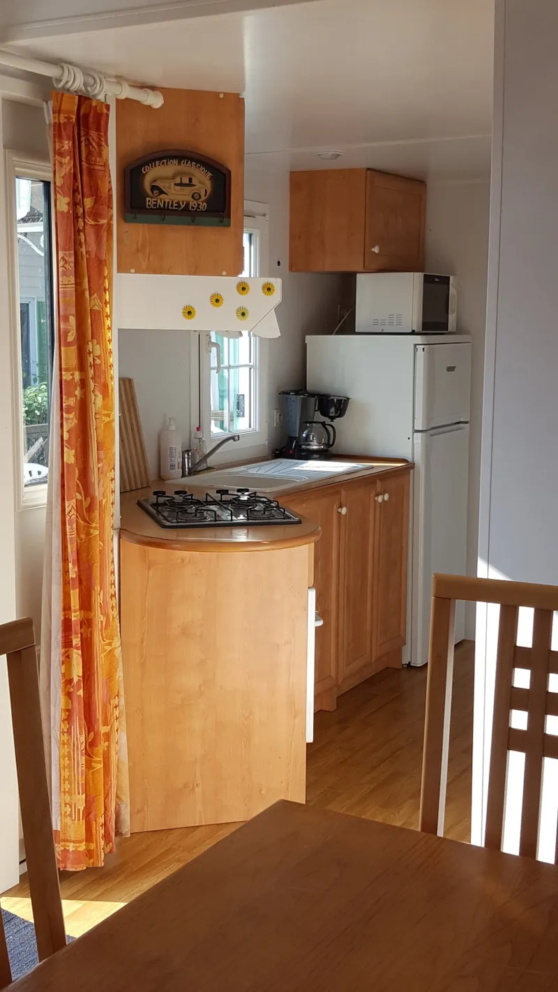 Acapulco Mh. 2Chambres Spacieux (Ancien Résidentiel) Situé À L'entrée Du Camping Avec Store Banne