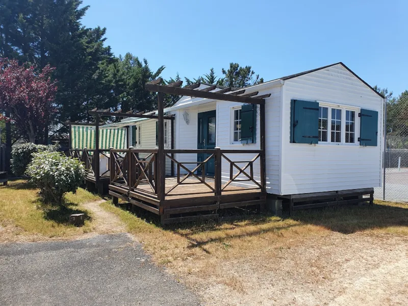 Acapulco Mh. 2Chambres Spacieux (Ancien Résidentiel) Situé À L'entrée Du Camping Avec Store Banne