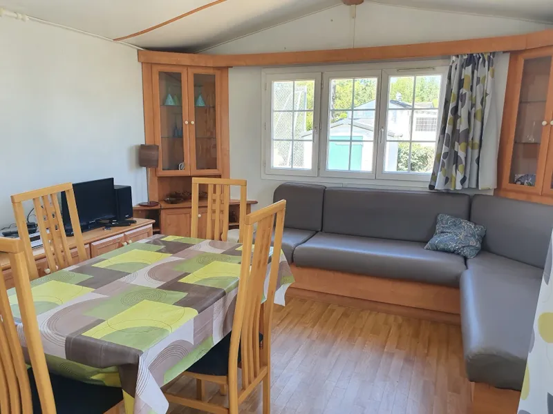 Acapulco Mh. 2Chambres Spacieux (Ancien Résidentiel) Situé À L'entrée Du Camping Avec Store Banne