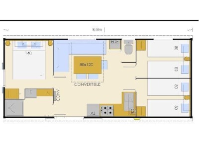 Cottage 2 FEUILLES ?? 3 bedrooms — 9