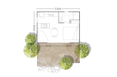 EXCLUSIVE 1-bedroom Nature cottage with SPA