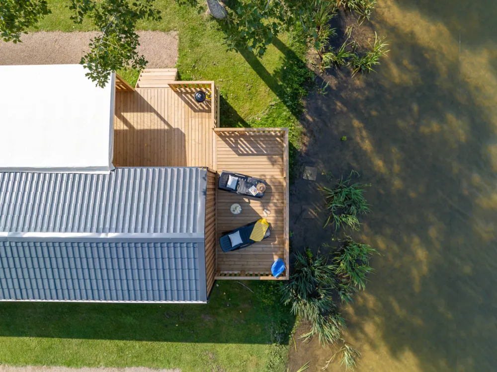 Mietunterkunft - Cottage Du Lac Exclusive 3 Bedrooms - In Front Of The Lake - Campilô