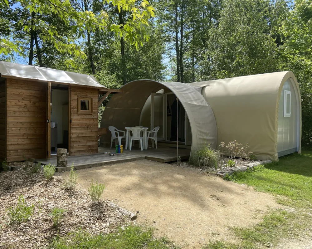Mietunterkunft - Zelt Coco Sweet 4 Leaves 🍀 16M² 2 Zimmer - Campilô