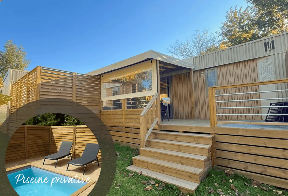 Location - Cottage Nature Family Exclusif 3+1 Chambres Avec Piscine Privative - Campilô