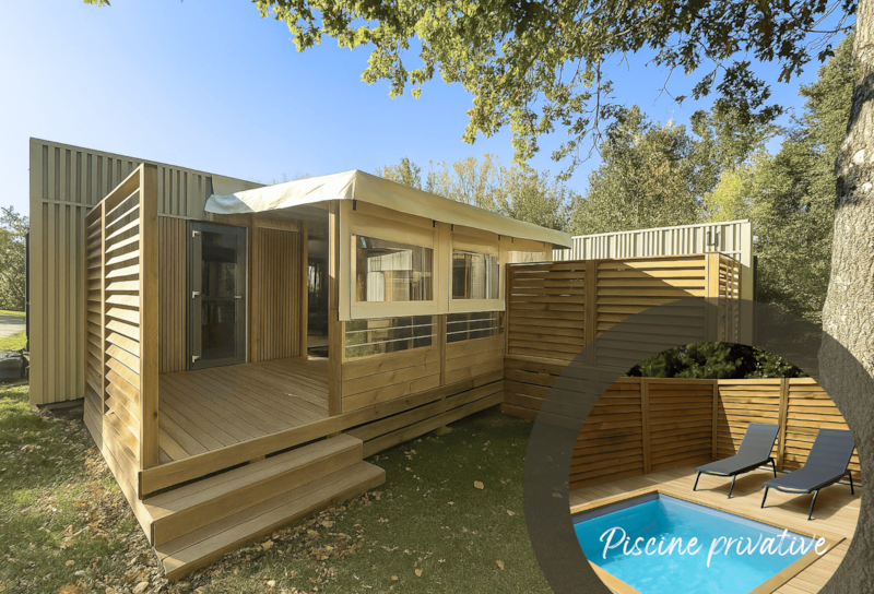 Cottage Nature Family EXCLUSIVE 2+1 slaapkamers met privé zwembad