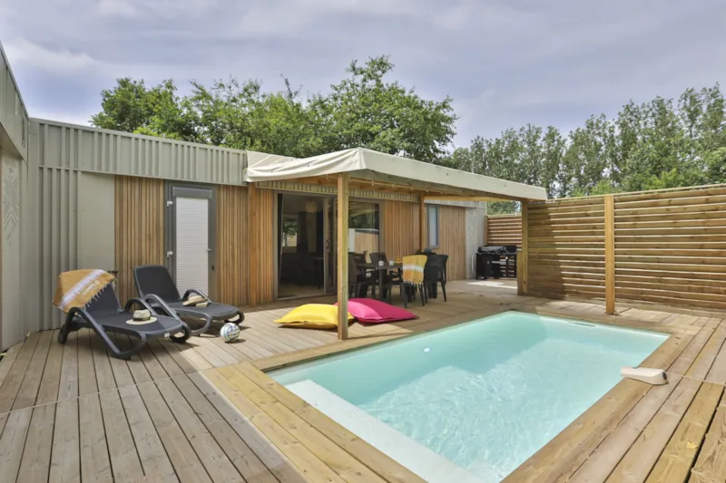 Cottage Nature Family Exclusif 3+1 Chambres Avec Piscine Privative