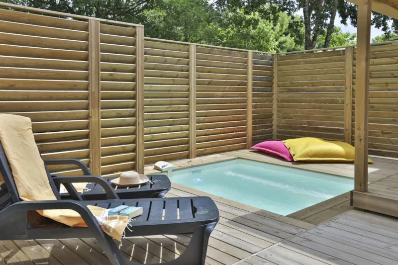 Cottage Nature Family Exclusif 2+1 Chambres Avec Piscine Privative