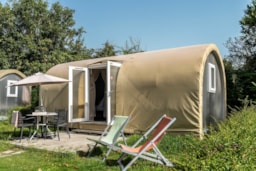 Accommodation - Coco Sweet Tent - 1 Bedroom * - Camping Sandaya Mont Saint-Michel
