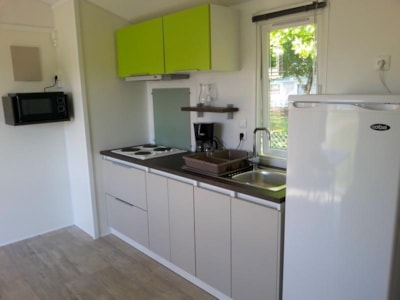 Mobile home Standard 27m² (2 bedrooms) + integrated terrace