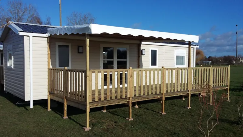 Mobil-Home Premium 39M² (3 Chambres) - 2 Salles De Bain - Terrasse Semi-Couverte