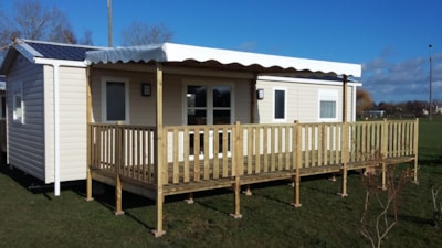 Mobile-home Premium 39m² (3 bedrooms) - 2 bathrooms - terrace