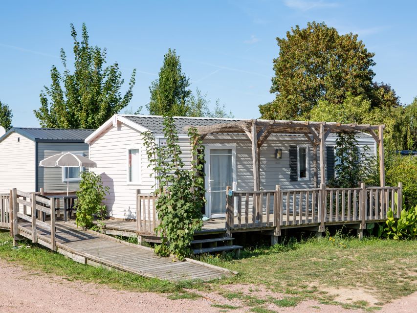 Location - Mobil-Home Standard 30M² (2 Chambres) - Adapté Pour Personnes À Mobilité Réduite - Camping Loire et Châteaux