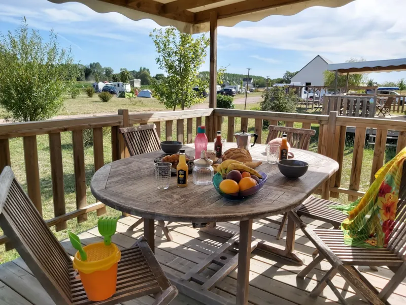 Mobil-Home Premium 39M² (3 Chambres) - 2 Salles De Bain - Terrasse Semi-Couverte