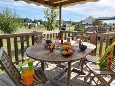 Mobile-home Premium 39m² (3 bedrooms) - 2 bathrooms - terrace