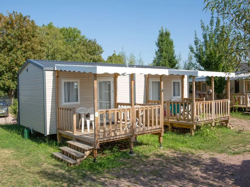 Location - Camp Hôtel 16M² - 1 Chambre - Flower Camping Loire et Châteaux