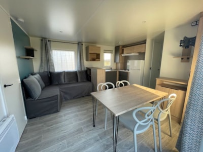 35m² Comfort mobile home (3 bedrooms) + covered terrace