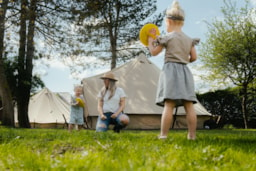Mietunterkunft - Tipi Zelt - Camping Liefrange