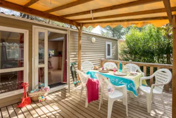 Mietunterkunft - Classic Xl | 31M² | A/C | 3 Bedrooms | Balcony Terrace - - Camping Marvilla Parks - Dunes et Soleil