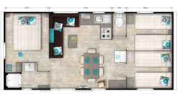 Huuraccommodatie(s) - Premium Exclusive 32M² - A/C + Wifi - 3 Bedrooms - Balcony Terrace - - Homair-Marvilla - Kalliste