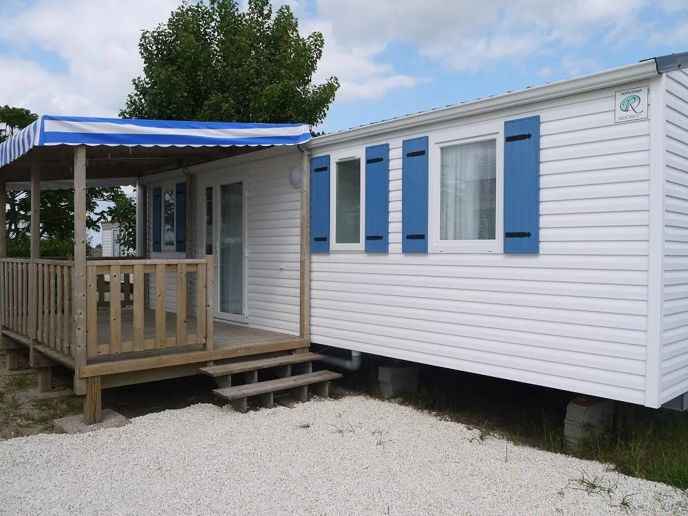 Mietunterkunft - Mobilheim Standard 33M² 3 Schlafzimmer - Flower Camping Le Pré des Sables