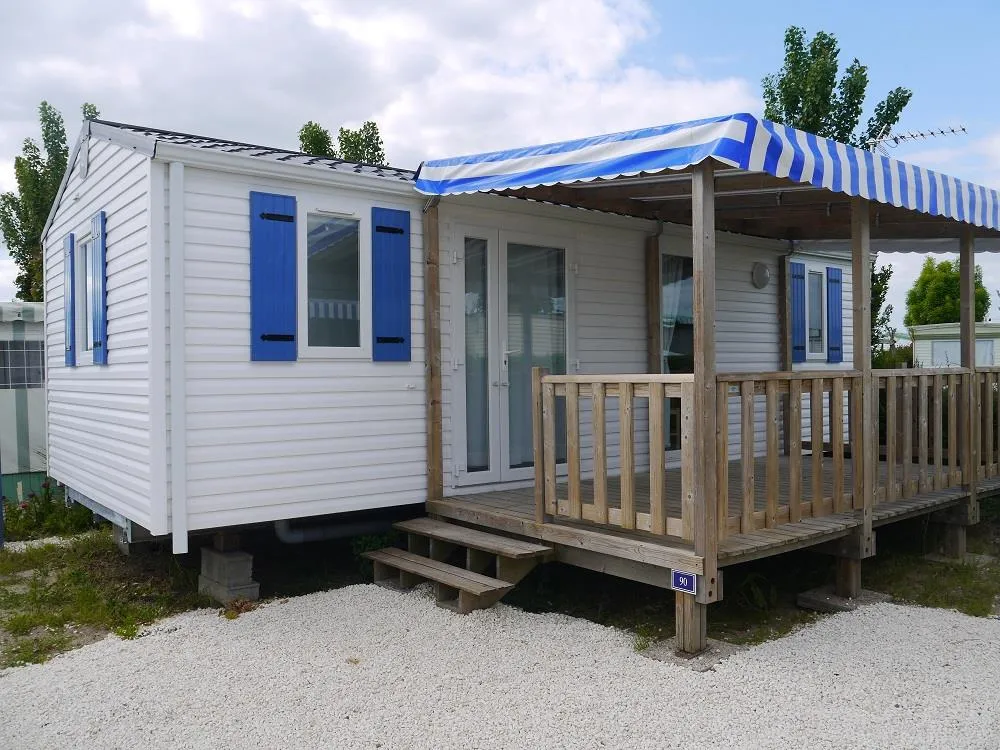Mietunterkunft - Mobilheim Standard 27M² 2 Schlafzimmer - Flower Camping Le Pré des Sables