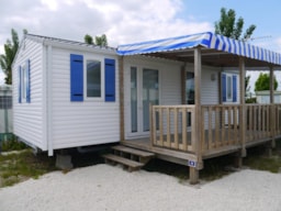 Mietunterkunft - Mobilheim Standard 27M² 2 Schlafzimmer - Flower Camping Le Pré des Sables