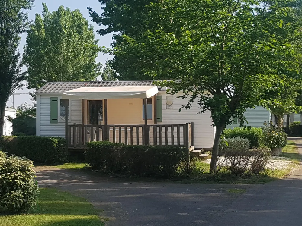 Mietunterkunft - Mobilheim Standard 23M² 2 Schlafzimmer - Flower Camping Le Pré des Sables
