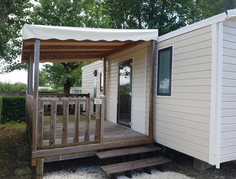 Mobil-Home Confort 31M² 2 Chambres + Tv