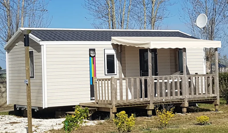 Mobil-Home Confort 31M² 2 Chambres + Tv