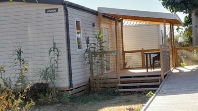 Mobile-home Confort 34m² + TV + CLIM 2 bedrooms - adapted to the people with reduced mobility