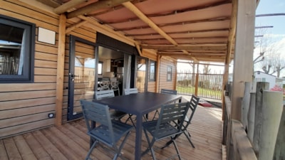Mobile Home Premium 3 bedrooms 37m² - 2 bathrooms + TV