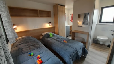 Mobile Home Premium 2 bedrooms 32m² - 2 bathrooms + TV