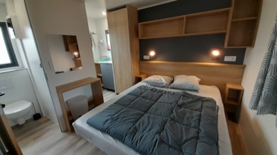 Mobile Home Premium 2 bedrooms 32m² - 2 bathrooms + TV