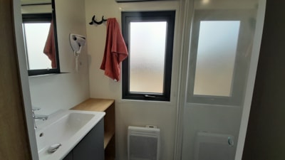 Mobile Home Premium 2 bedrooms 32m² - 2 bathrooms + TV