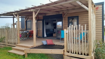 Mobile Home Premium 2 bedrooms 32m² - 2 bathrooms + TV