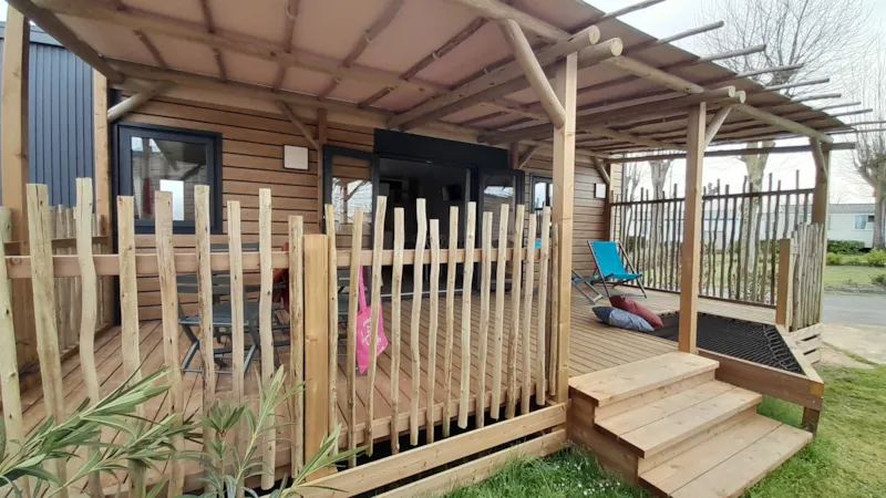 Mobil-Home Premium 2 Chambres 32M² - 2 Salles De Bain + Tv