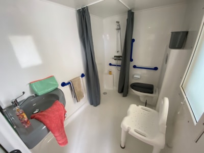 Mobile-home Confort 34m² + TV + CLIM 2 bedrooms - adapted to the people with reduced mobility