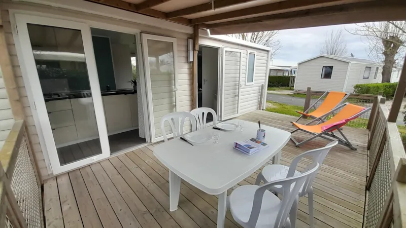 Mobil-Home Confort 26M² 2 Chambres + Tv