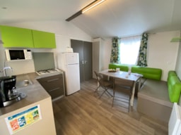 Huuraccommodatie(s) - Stacaravan Confort 31M² 2 Slaapkamers + Tv - Flower Camping Le Pré des Sables