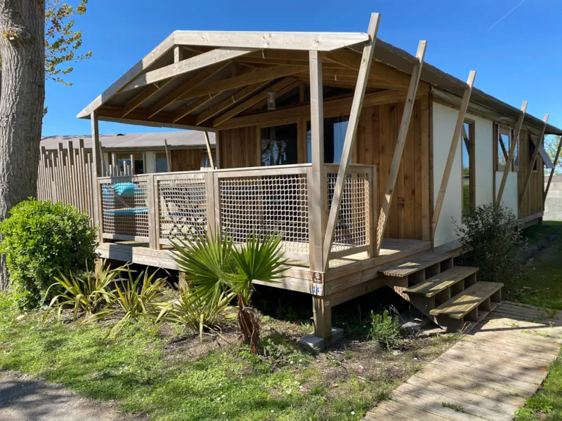 Cabane Lodge Sweet Flower Premium 32M² 2 Chambres