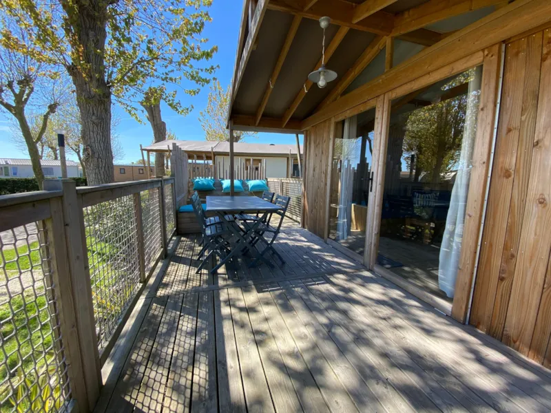 Cabane Lodge Sweet Flower Premium 32M² 2 Chambres